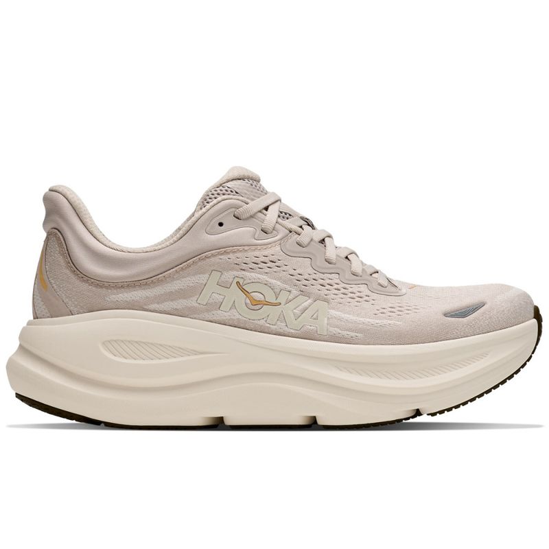 Hoka W Bondi 9 River Rock Grey/Alabaster
