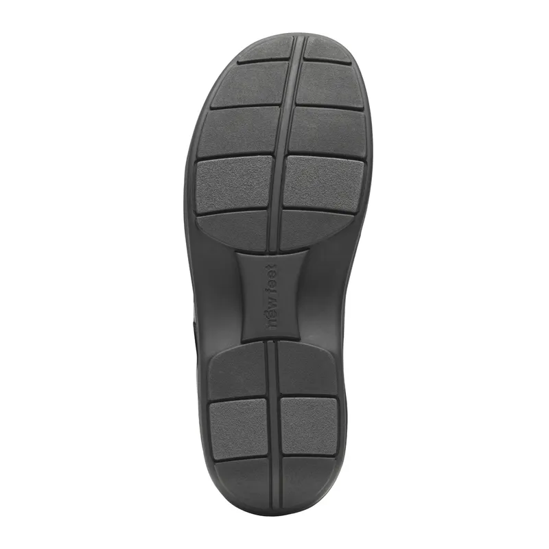 New Feet Bred känga med två kardborreband